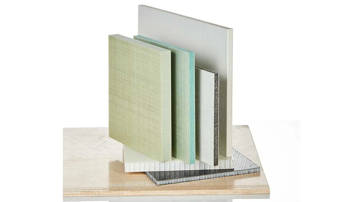 group of composite panels
